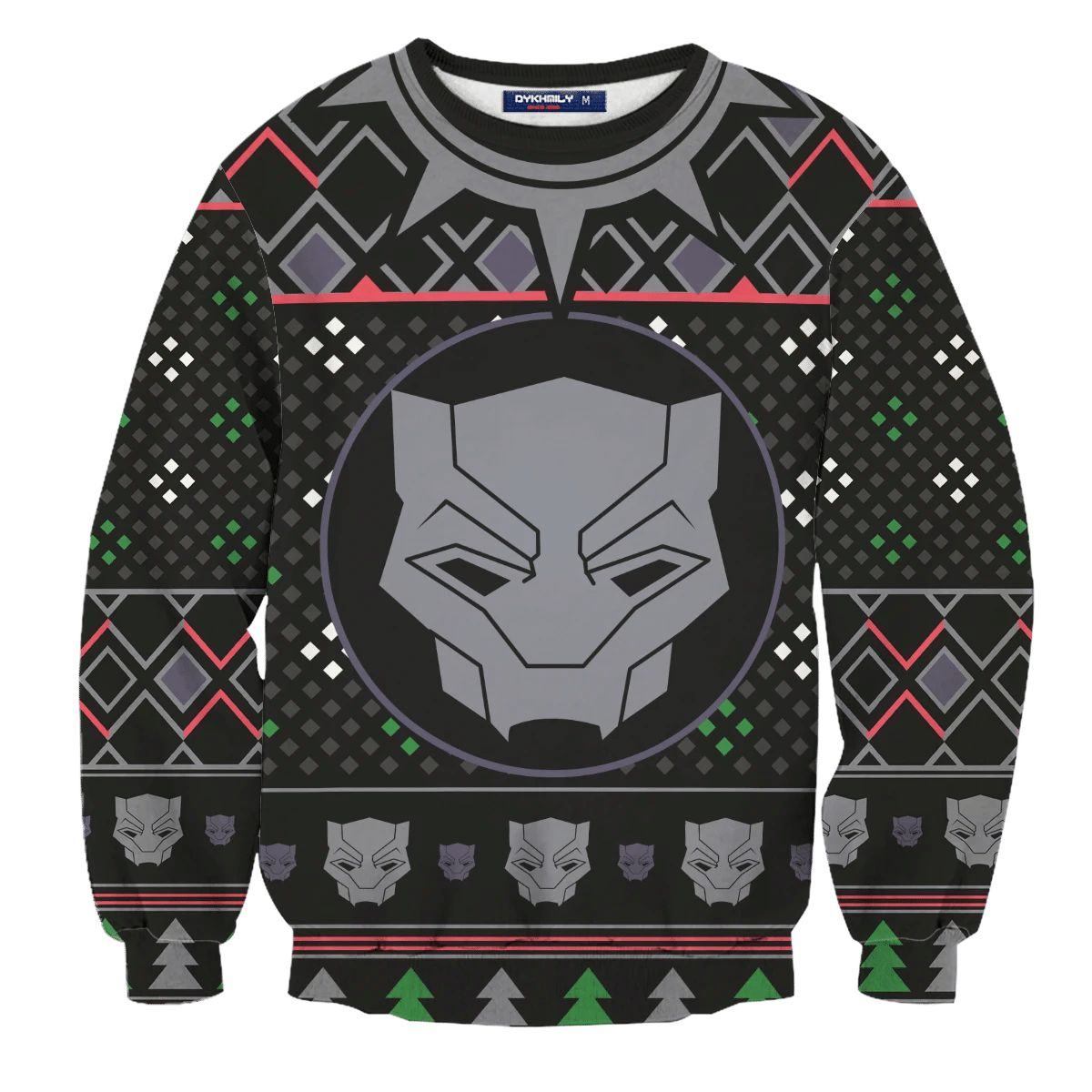 A Wakandan Ugly Christmas Sweater Adult 3D Funny Matching for family