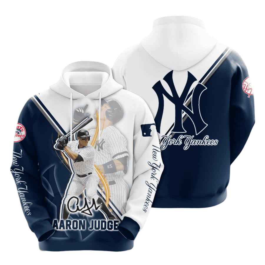 Aaron Judge New York Yankees 3D All Over Print Hoodie, Zip Hoodie