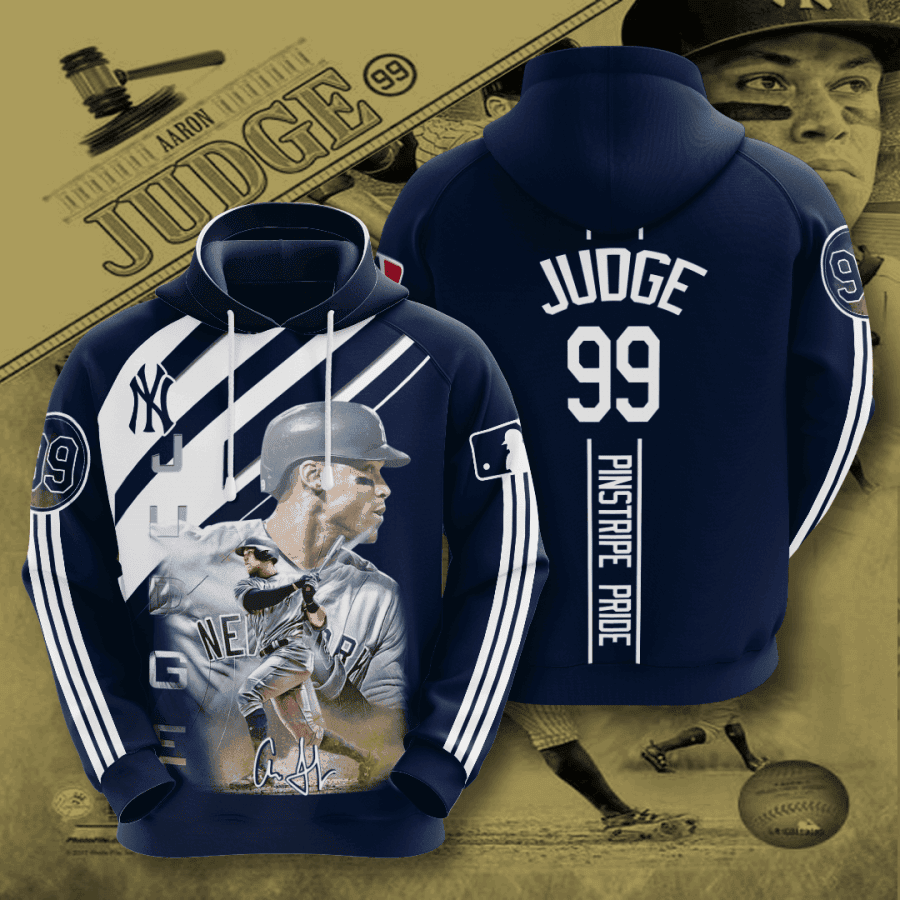 Aaron Judge New York Yankees 3D All Over Print Hoodie, Zip Hoodie