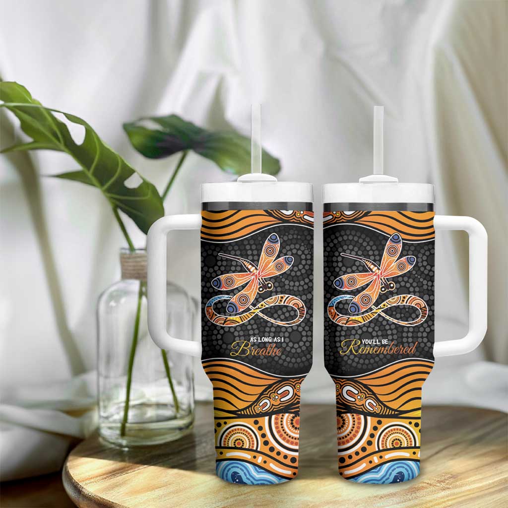 Aboriginal Dragonfly As Long As I Breathe You’ll Be Remembered Custom Stanley Cup 40 oz 30 oz Tumbler With HandleTVC2301326 - Image 9