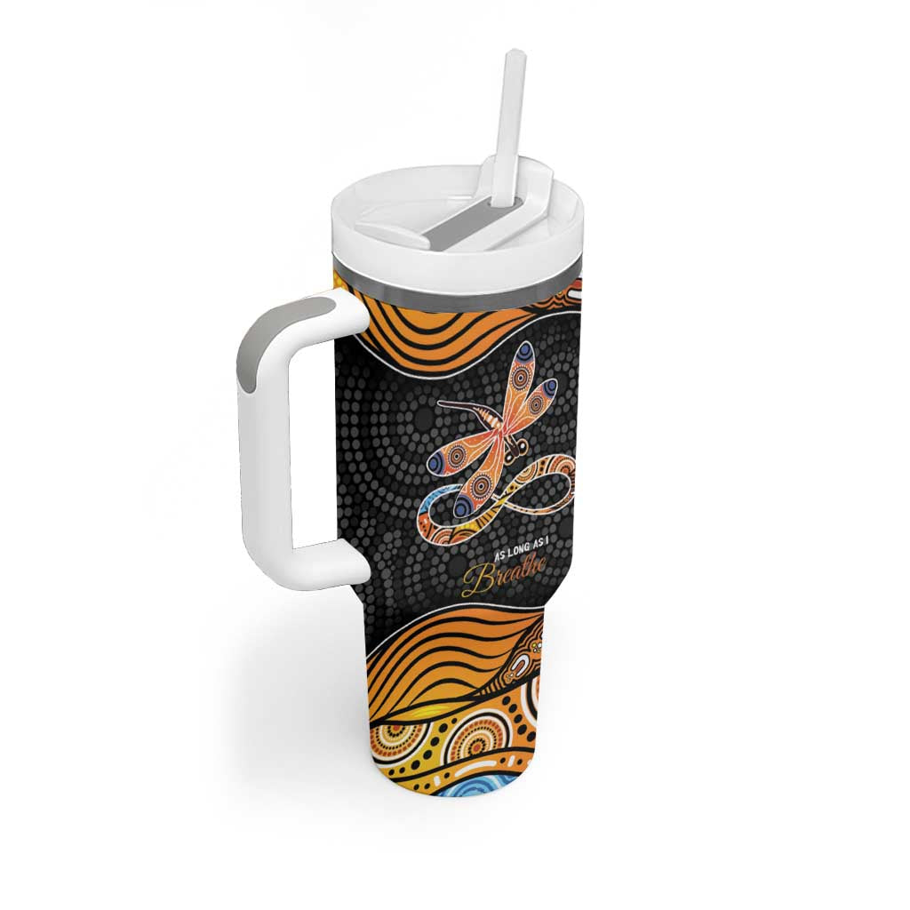 Aboriginal Dragonfly As Long As I Breathe You’ll Be Remembered Custom Stanley Cup 40 oz 30 oz Tumbler With HandleTVC2301326 - Image 3