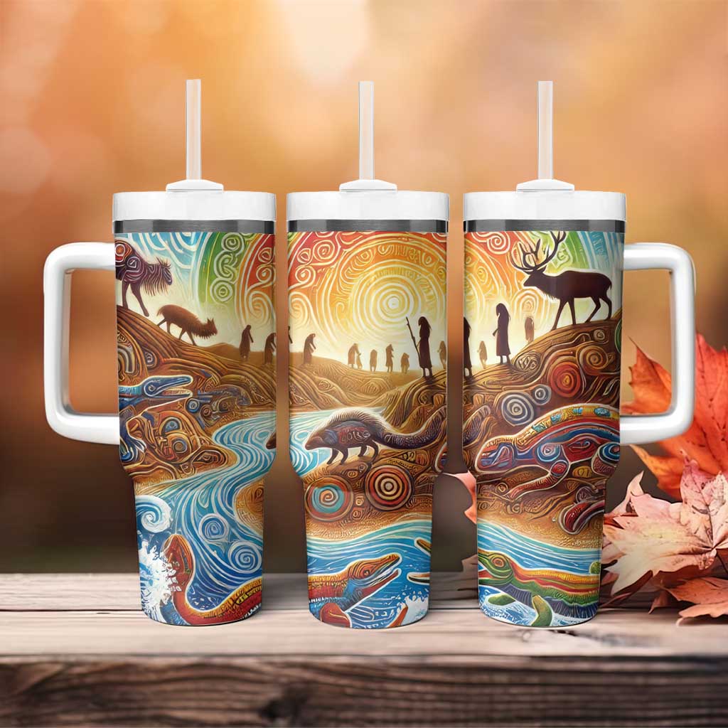 Aboriginal Dreamtime Animals Stories Custom Stanley Cup 40 oz 30 oz Tumbler With HandleTVC2301335