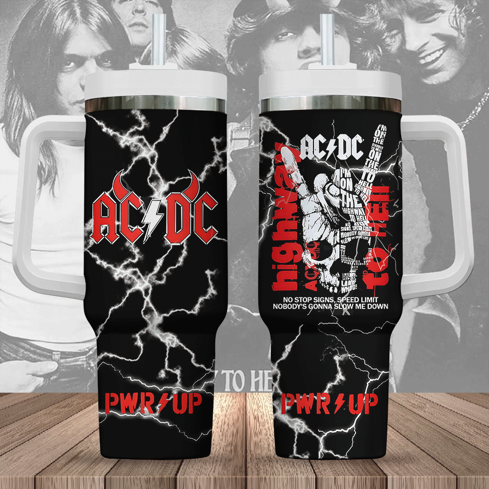 AC/DC Music Custom Stanley Cup 40 oz 30 oz Tumbler With HandleTVC2301246