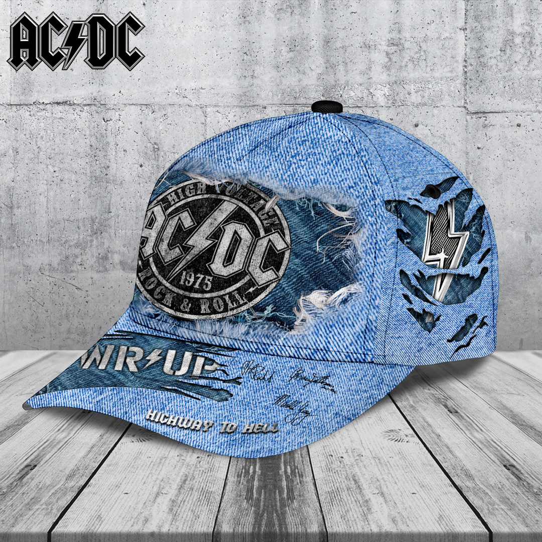 AC/DC Music Personalized Cap For Fan Baseball Cap Classic Hat