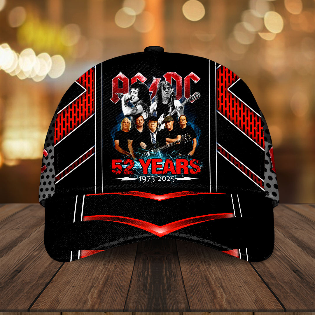 AC/DC Music Personalized Cap For Fan Baseball Cap Classic Hat