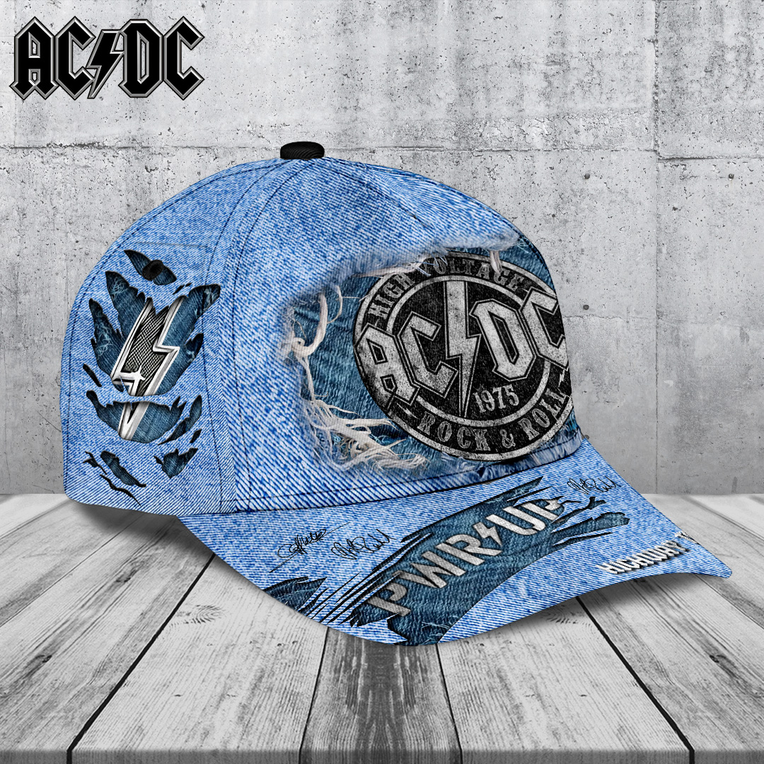 AC/DC Music Personalized Cap For Fan Baseball Cap Classic Hat