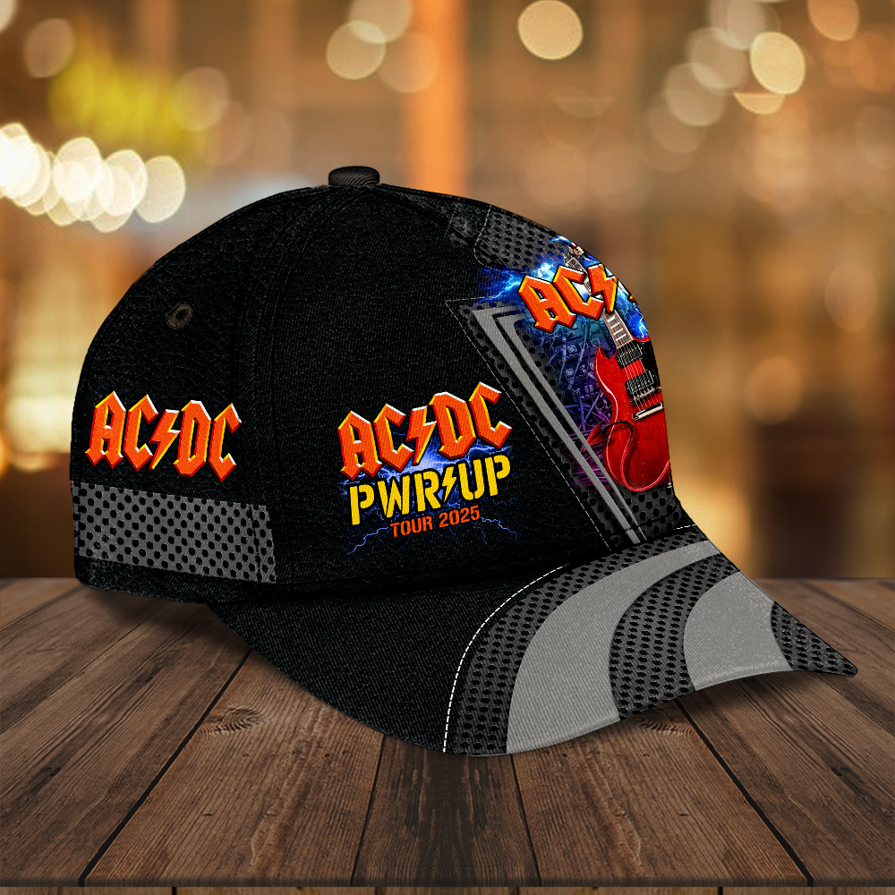 AC/DC Music Personalized Cap For Fan Baseball Cap Classic Hat