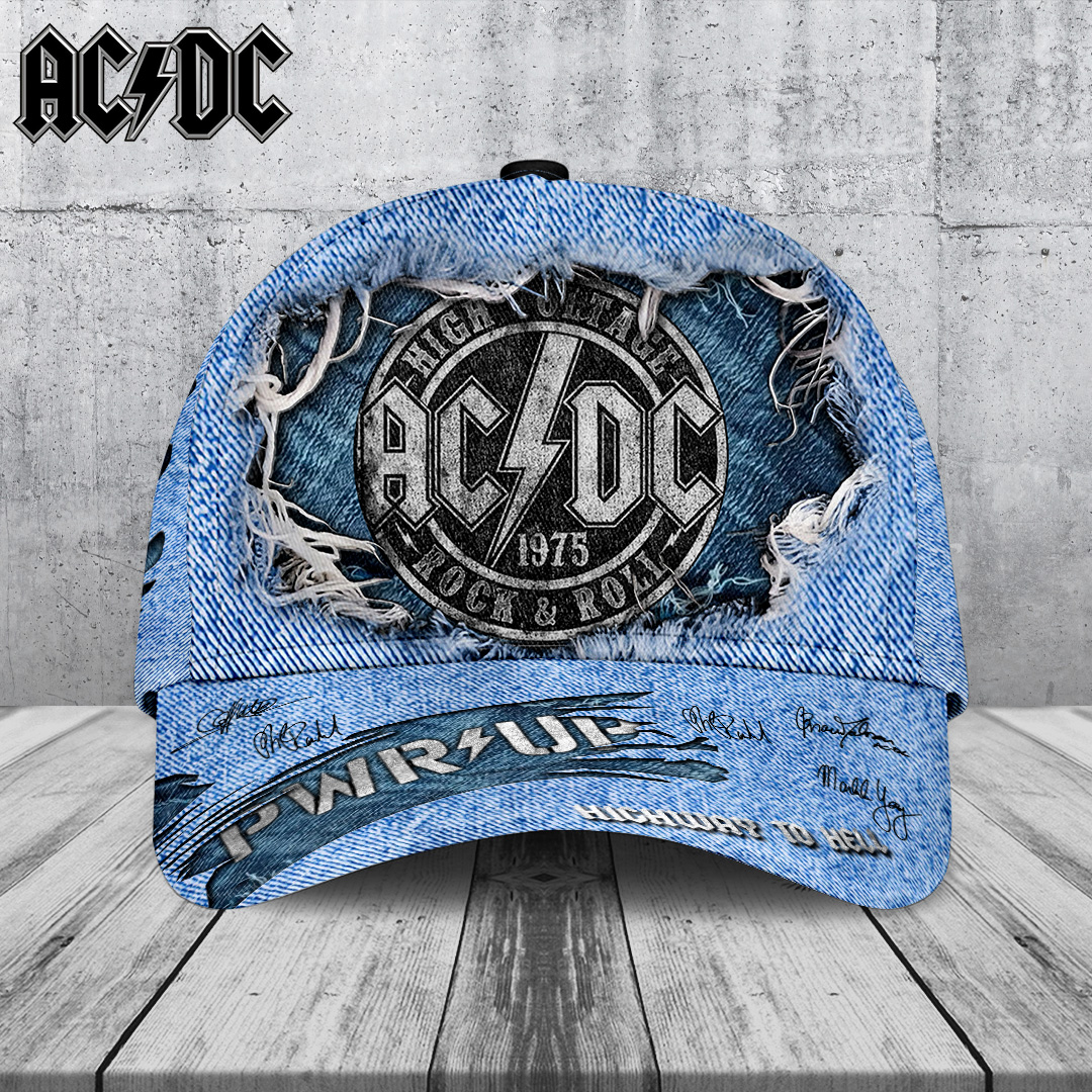 AC/DC Music Personalized Cap For Fan Baseball Cap Classic Hat