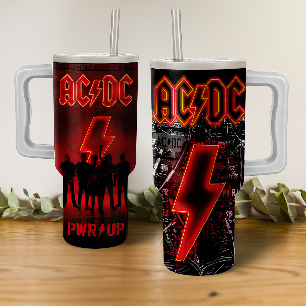 AC/DC Rock Band Music Custom Stanley Cup 40 oz 30 oz Tumbler With HandleTVC2301151
