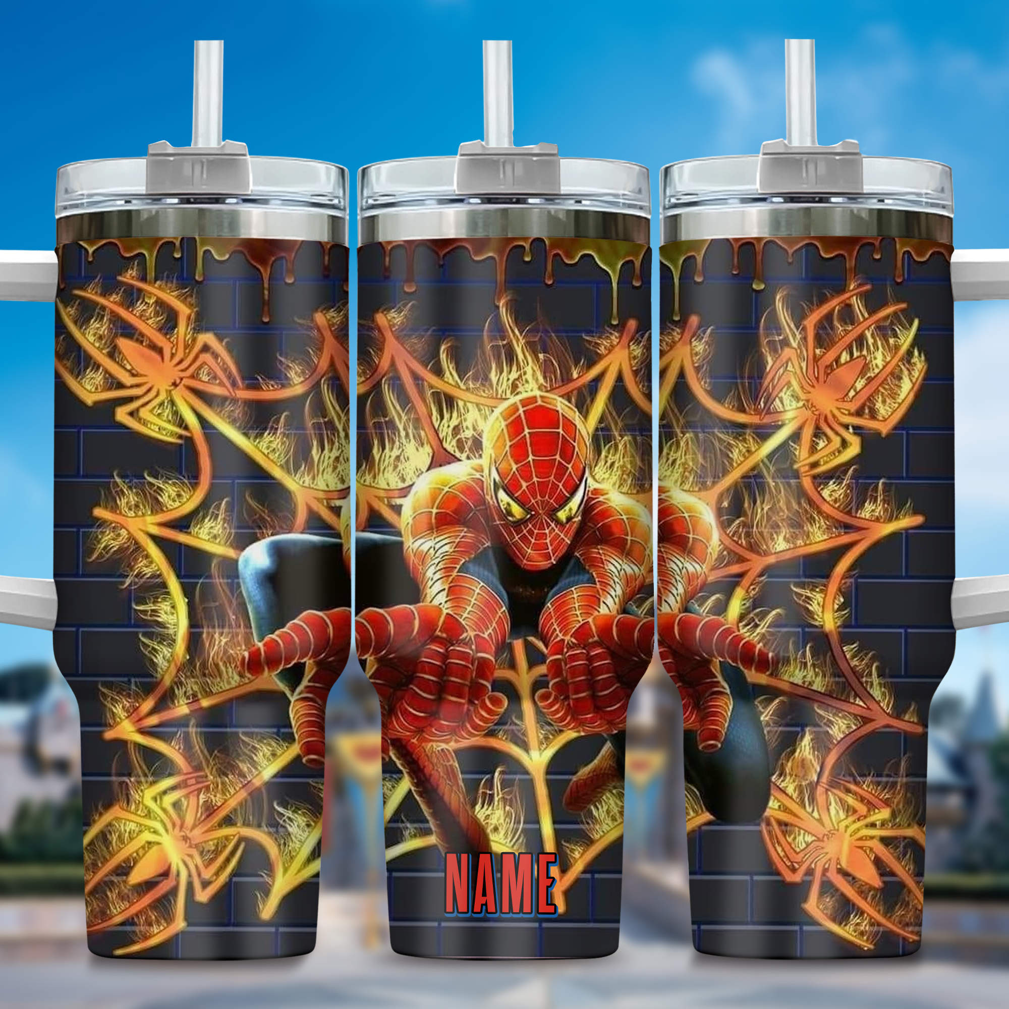 Across the Spider-Verse Movies Custom Stanley Cup 40 oz 30 oz Tumbler With HandleTVC2301359