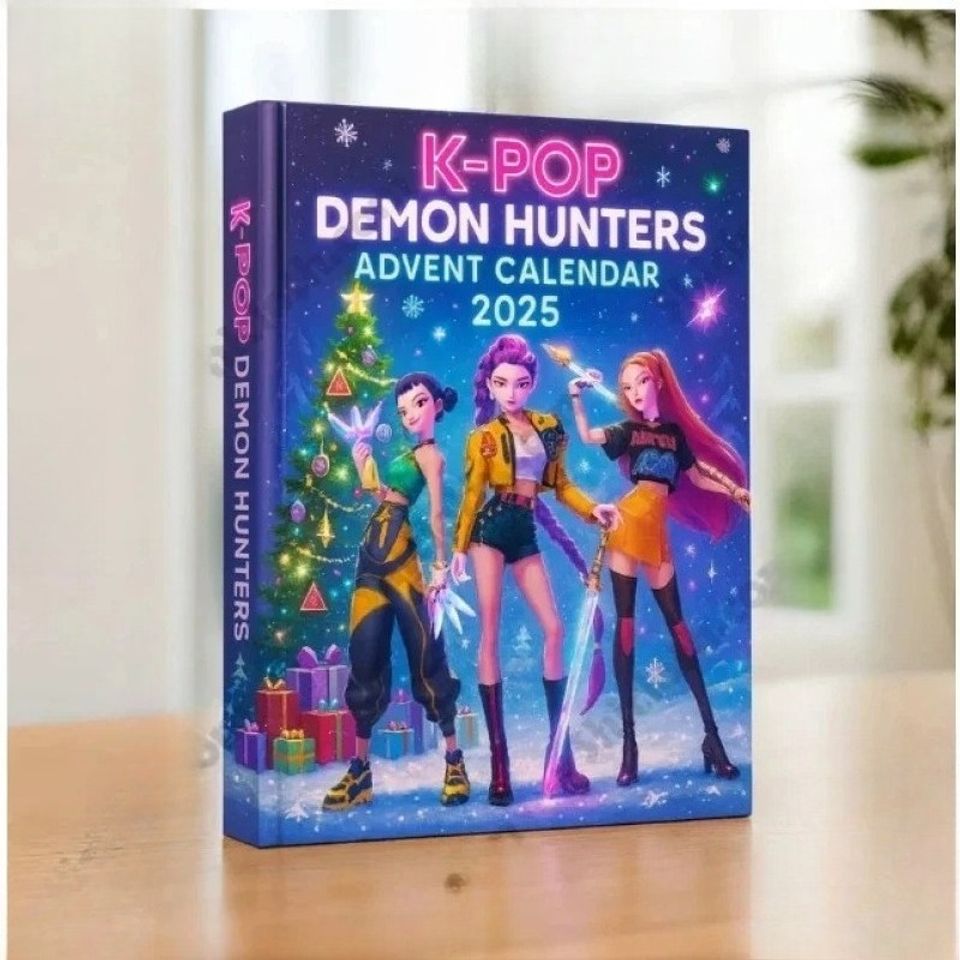 Acrylic Demon Hunter Christmas Tree Ornament K*-pop Style Acrylic Advent Calendar Blind Box
