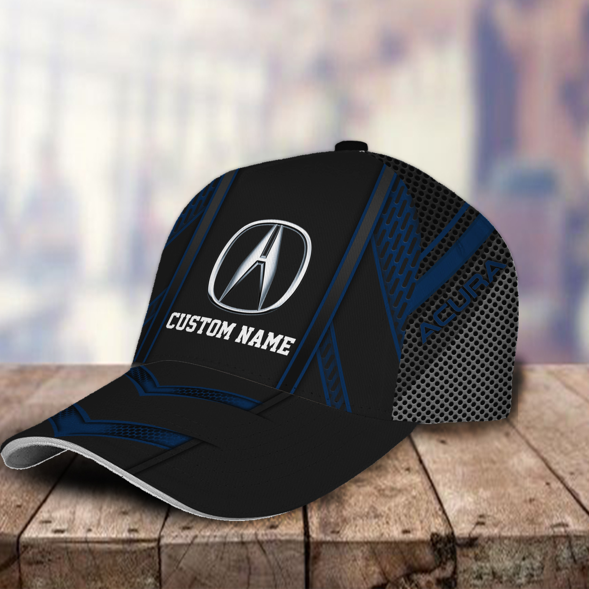 Acura 3D Classic Cap Hat Personalized Name For Men Women Trucker Hats Custom Hats Gifts For Men & Women