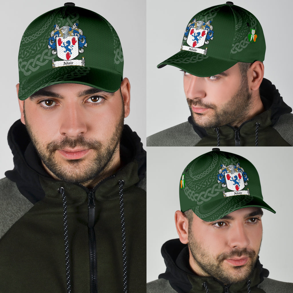 Adair Coat Of Arms - Irish Family Crest St Patrick's Day Hat Classic Cap Trucker Hats Custom Hats Gifts For Men & Women