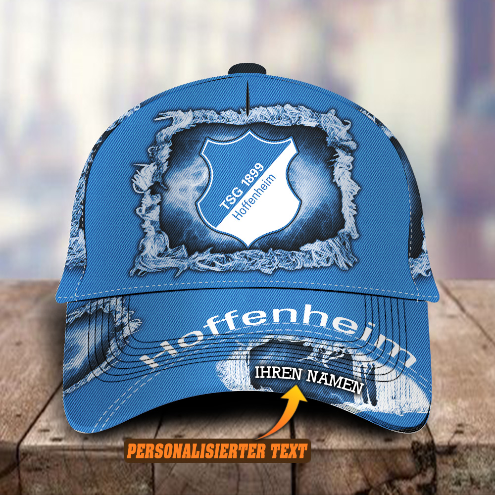 Adeenyc 1899 Hoffenheim 3D Classic Cap Germany Custom Baseball Cap Hat Trucker Hats Custom Hats Gifts For Men & Women