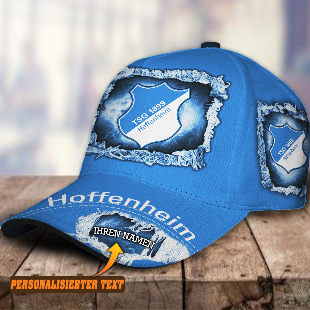 Adeenyc 1899 Hoffenheim 3D Classic Cap Germany Custom Baseball Cap Hat Trucker Hats Custom Hats Gifts For Men & Women