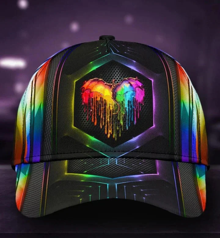 Adeenyc 3D Baseball Cap For Gay Man, Couple Lesbian Pride Accessories, I Don't Need Anyone's Approval Baseball Cap Hat Trucker Hats Custom Hats Gifts For Men & Women