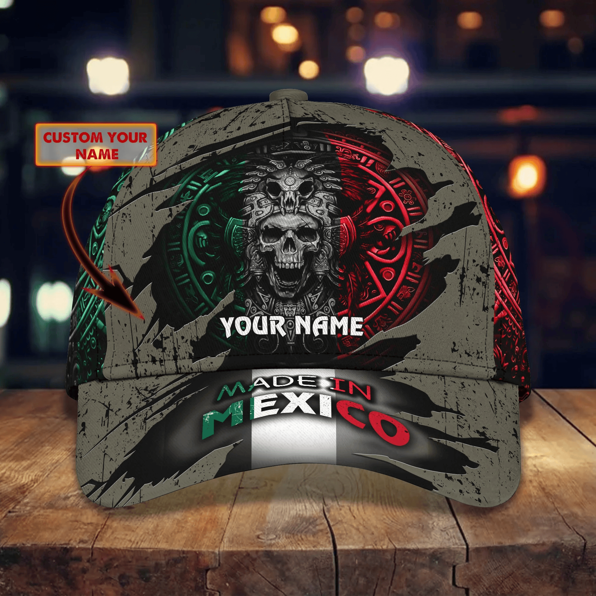 Adeenyc 3D Classic Cap Made In Mexico Cap Trucker Hats Custom Hats Gifts For Men & Women