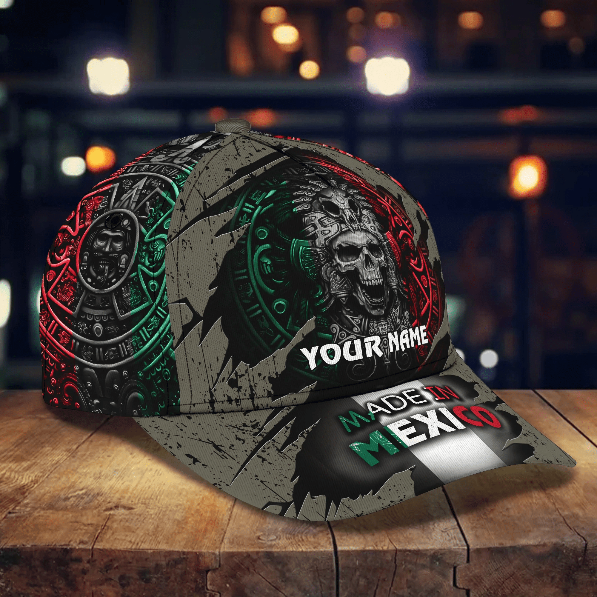Adeenyc 3D Classic Cap Made In Mexico Cap Trucker Hats Custom Hats Gifts For Men & Women