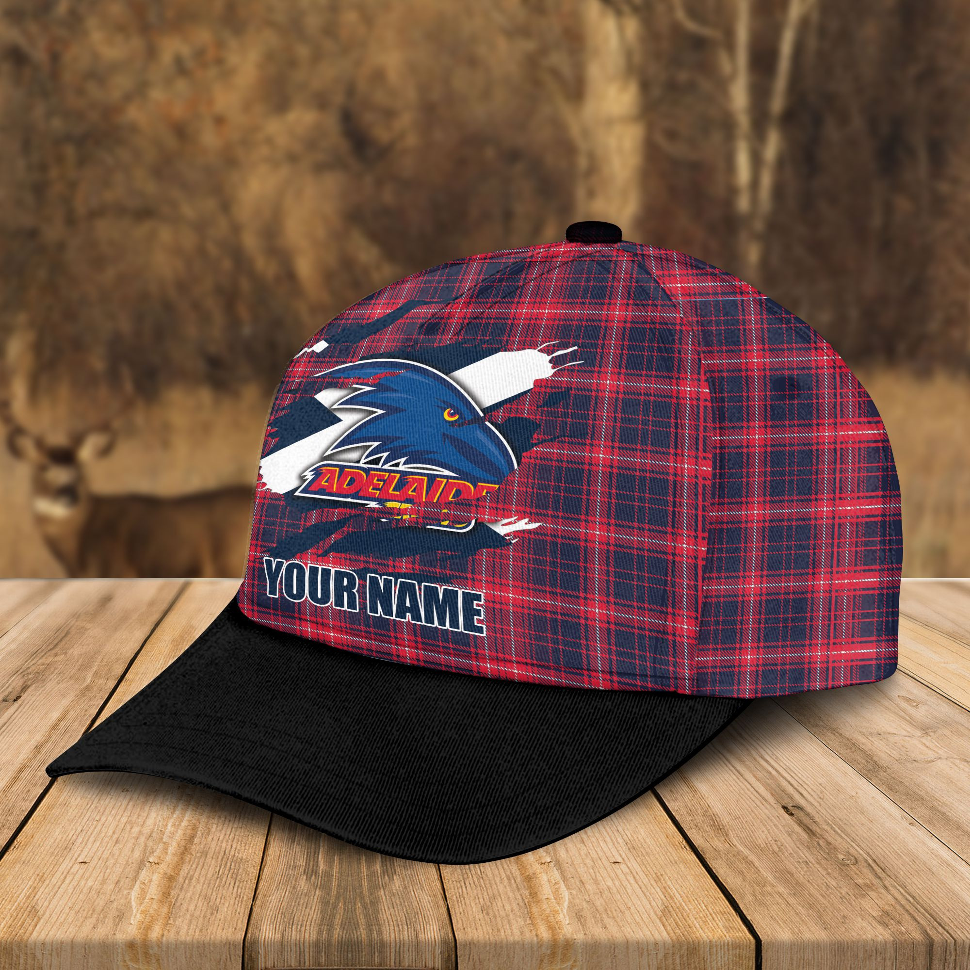 Adeenyc Adelaide AFL Personalized Classic Cap Best Gift For Fans