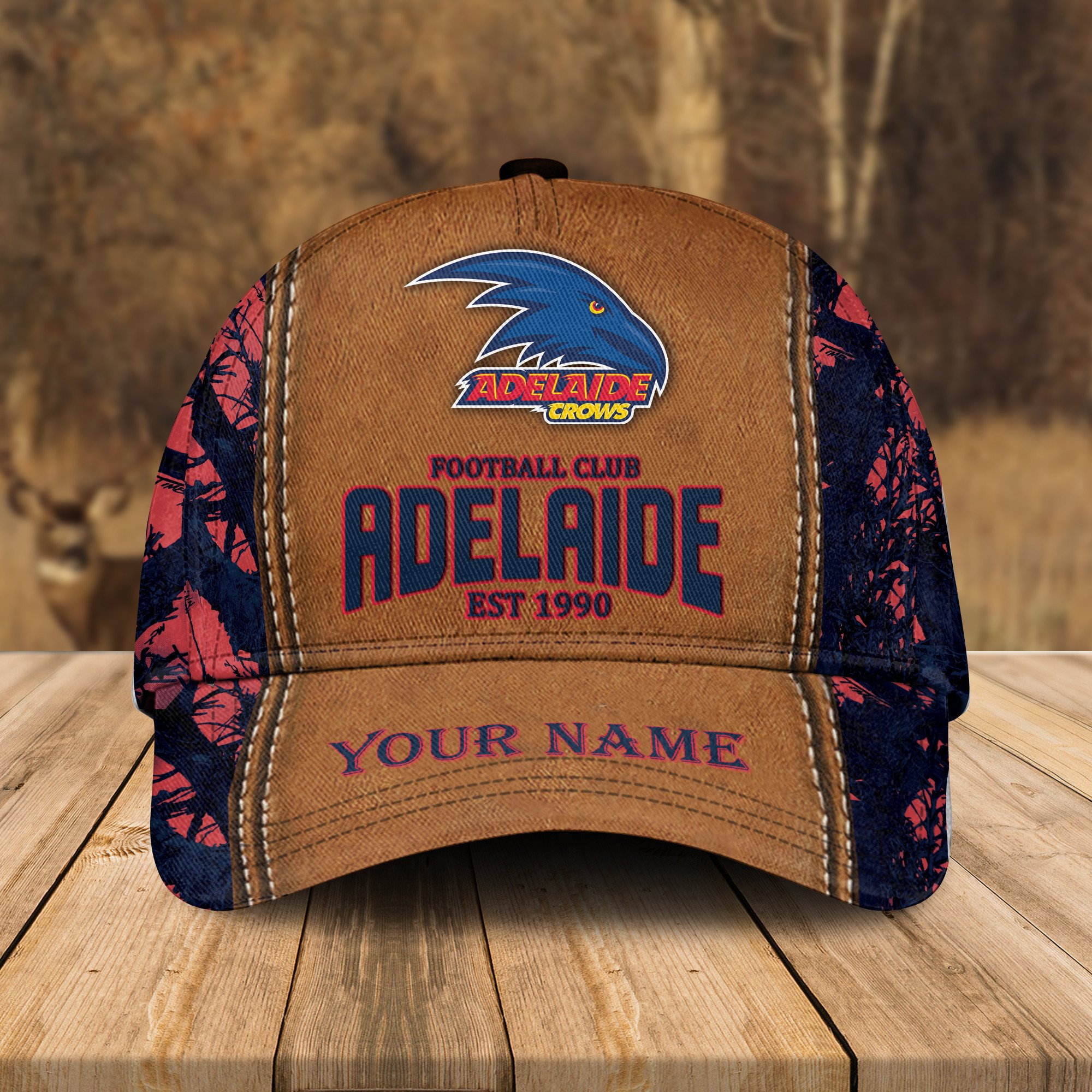 Adeenyc Adelaide AFL Personalized Classic Cap Best Gift For Fans