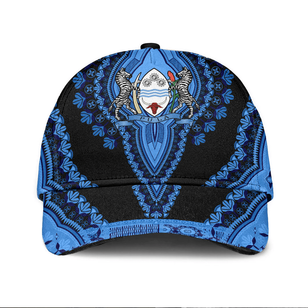 Adeenyc Africa Cap - Botswana - Black Version Classic Cap Baseball Cap Hat Trucker Hats Custom Hats Gifts For Men & Women