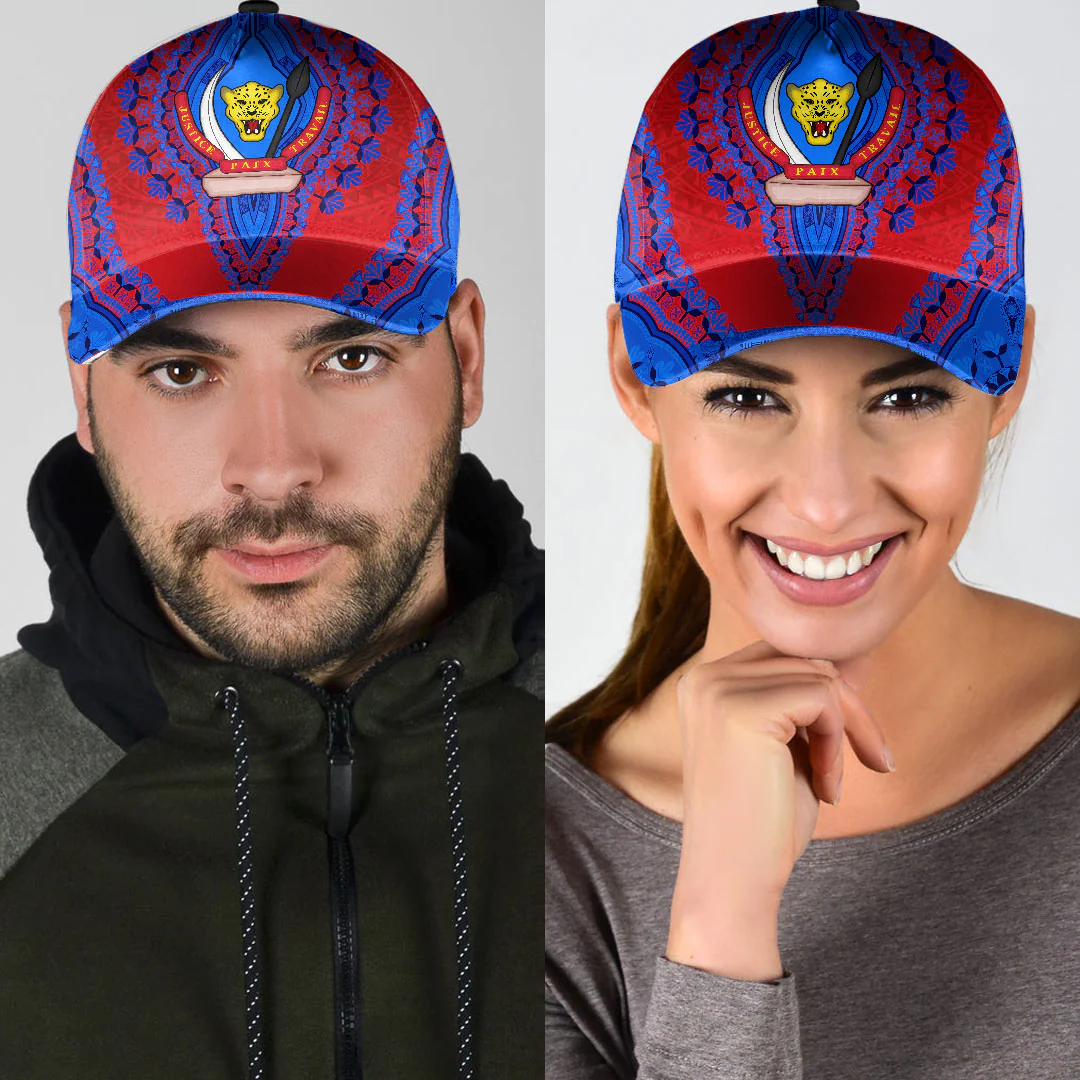 Adeenyc Africa Cap - Democratic Republic Of The Congo - Red Version Classic Cap Baseball Cap Hat Trucker Hats Custom Hats Gifts For Men & Women