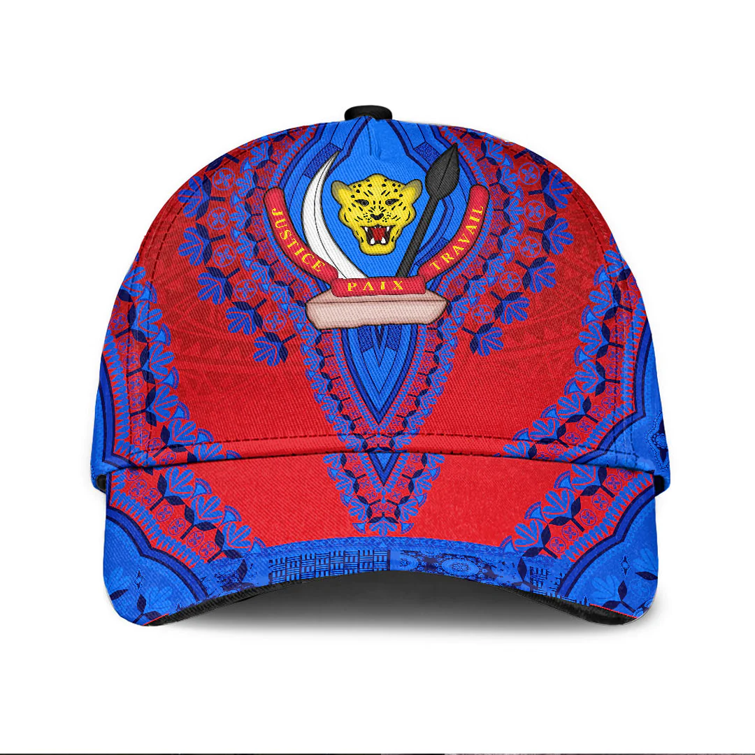 Adeenyc Africa Cap - Democratic Republic Of The Congo - Red Version Classic Cap Baseball Cap Hat Trucker Hats Custom Hats Gifts For Men & Women