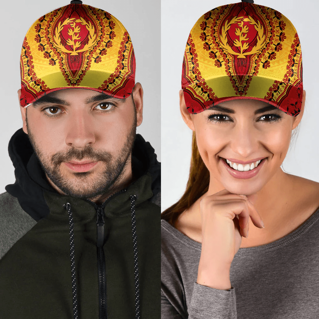 Adeenyc Africa Cap - Eritrea - Yellow Version Classic Cap Baseball Cap Hat Trucker Hats Custom Hats Gifts For Men & Women
