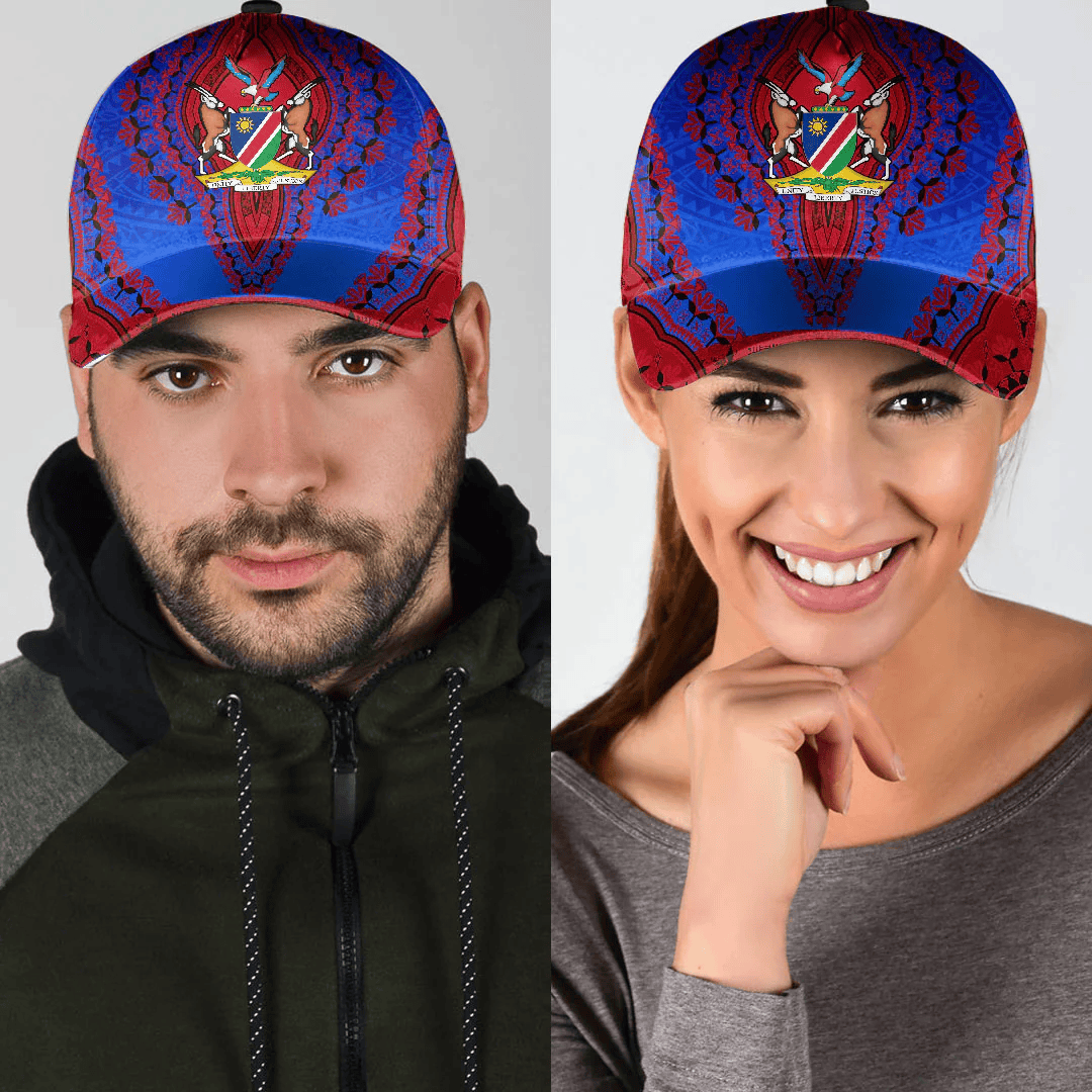 Adeenyc Africa Cap - Namibia - Blue Version Classic Cap Baseball Cap Hat Trucker Hats Custom Hats Gifts For Men & Women