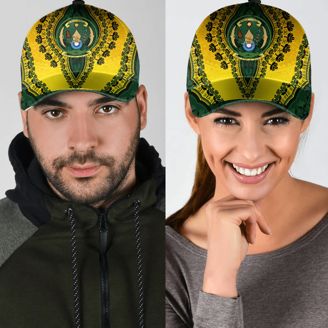 Adeenyc Africa Cap - Rwanda - Yellow Version Classic Cap Baseball Cap Hat Trucker Hats Custom Hats Gifts For Men & Women