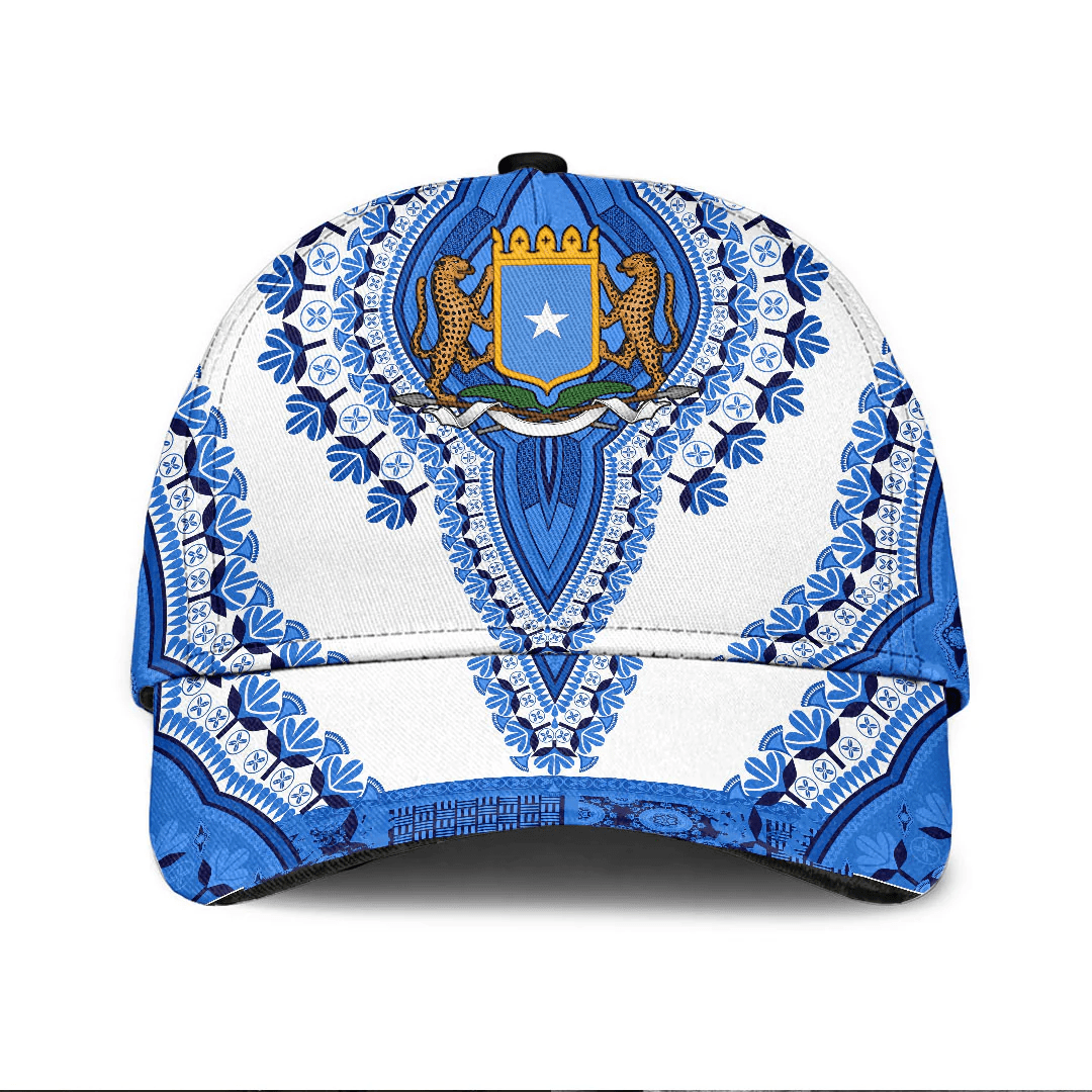 Adeenyc Africa Cap - Somalia - White Version Classic Cap Baseball Cap Hat Trucker Hats Custom Hats Gifts For Men & Women