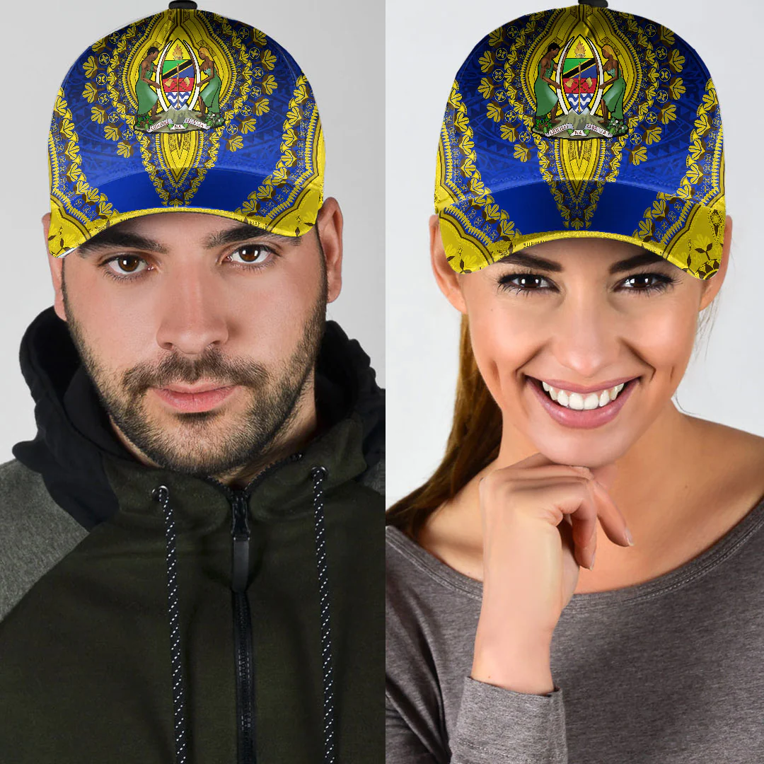 Adeenyc Africa Cap - Tanzania Classic Cap Baseball Cap Hat Trucker Hats Custom Hats Gifts For Men & Women