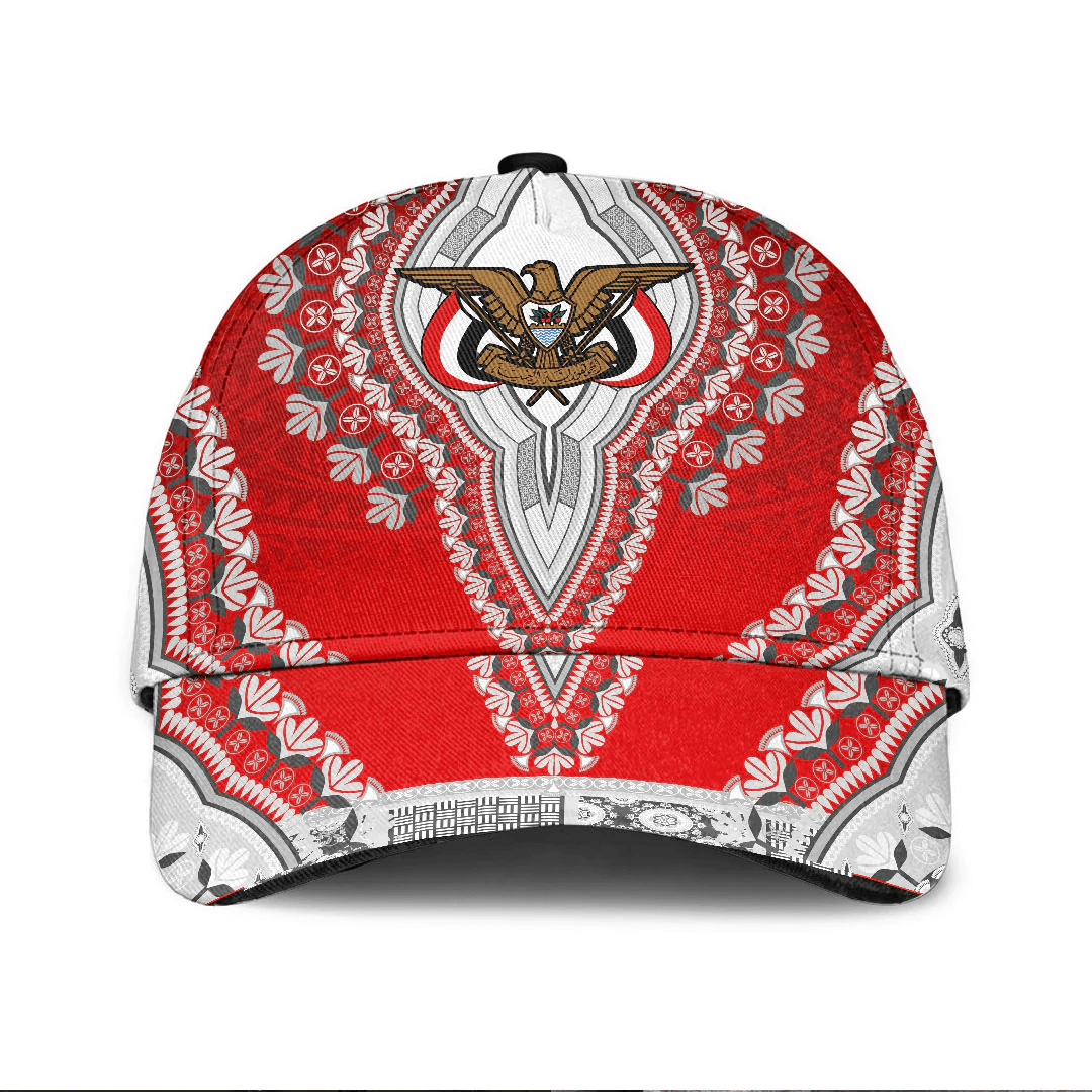 Adeenyc Africa Cap - Yemen - Red Version Classic Cap Baseball Cap Hat Trucker Hats Custom Hats Gifts For Men & Women