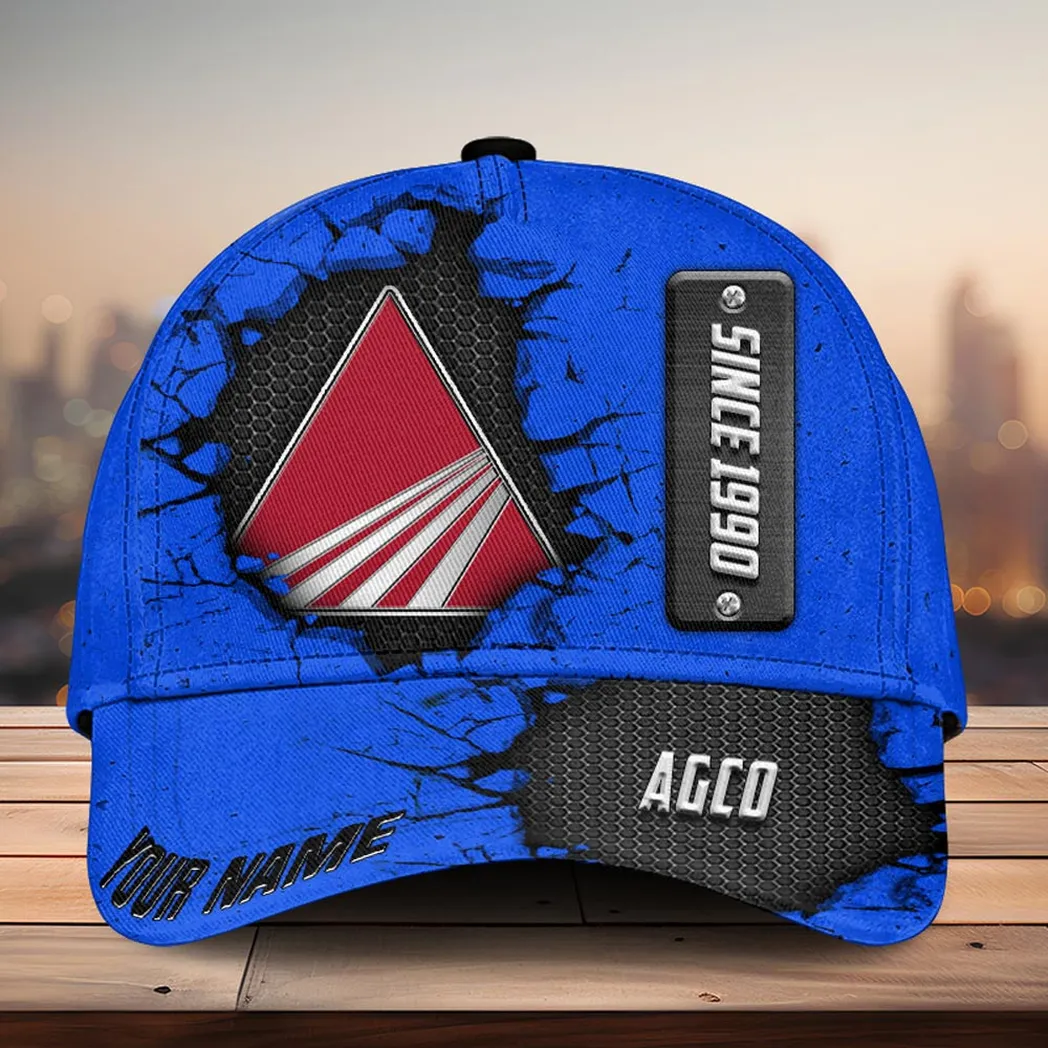 Adeenyc AGCO Cap for Car Lovers, Hat 3d Baseball Cap Classic Hat 