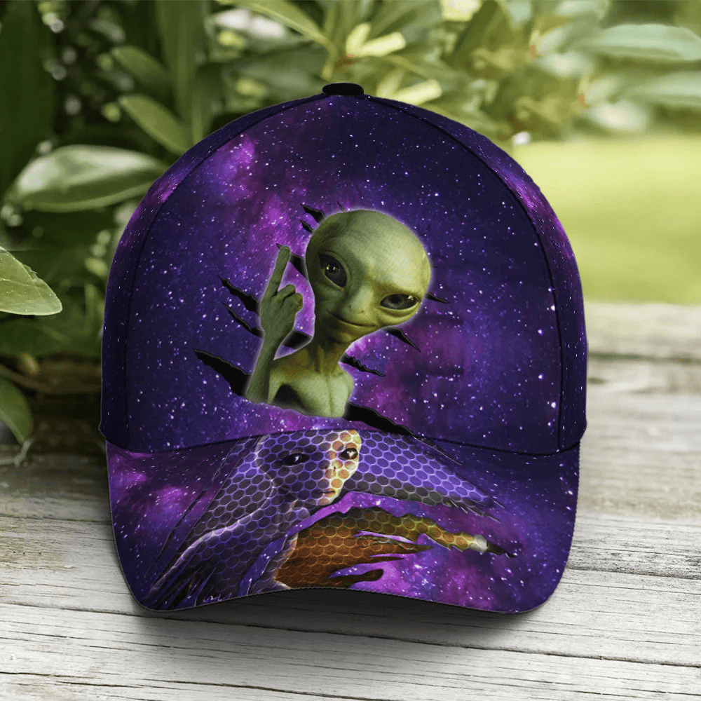 Adeenyc Alien In The Galaxy Classic Baseball Cap Trucker Hats Custom Hats Gifts For Men & Women