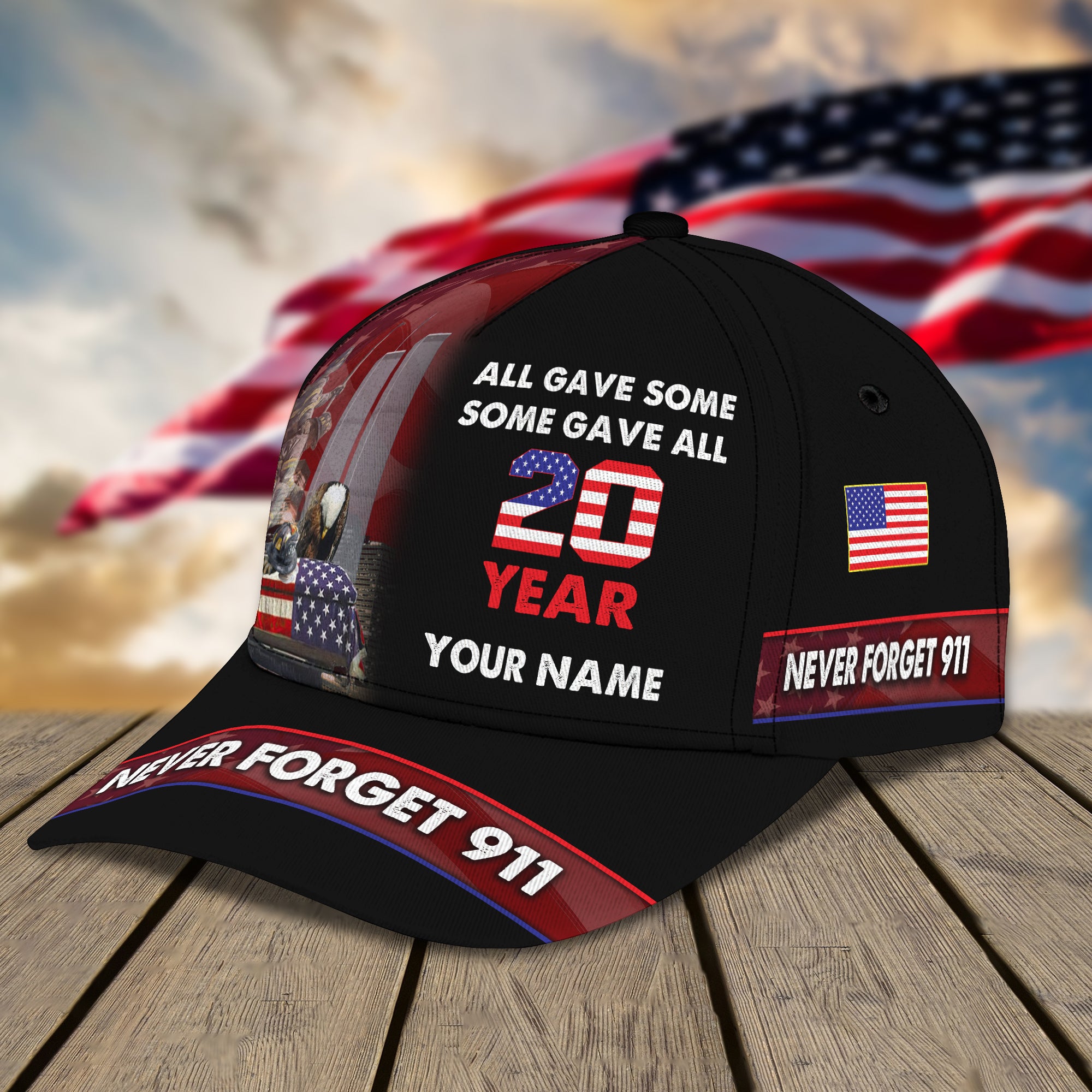Adeenyc Anchor- Personalized Name Baseball Cap Classic Trucker Hats Custom Hats Gifts For Men & Women