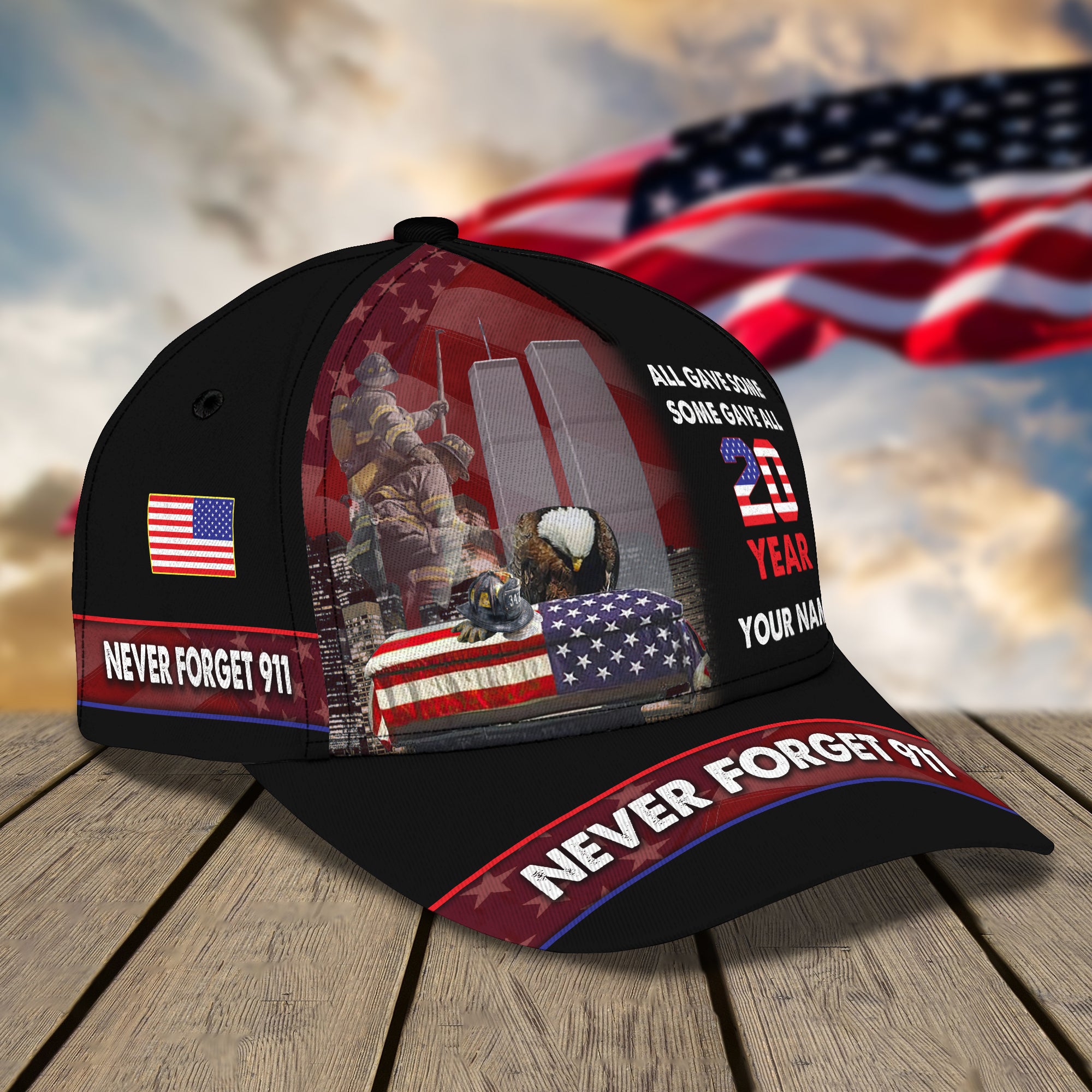 Adeenyc Anchor- Personalized Name Baseball Cap Classic Trucker Hats Custom Hats Gifts For Men & Women