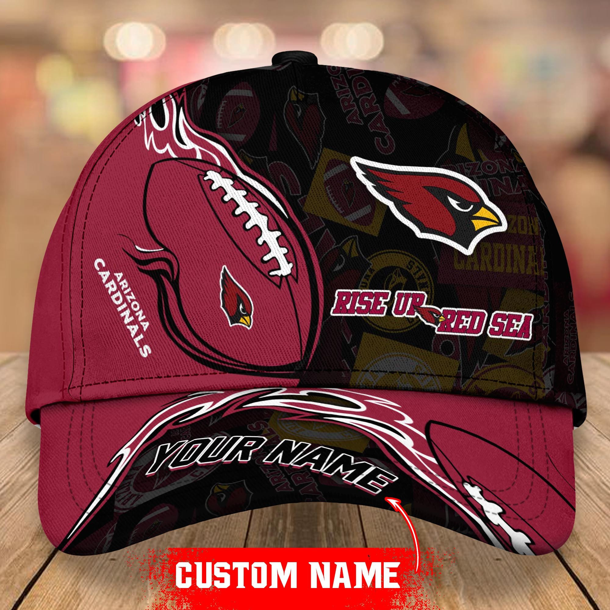 Adeenyc Arizona Cardinals Classic Personalized Hats Baseball Caps Classic Caps for men, women