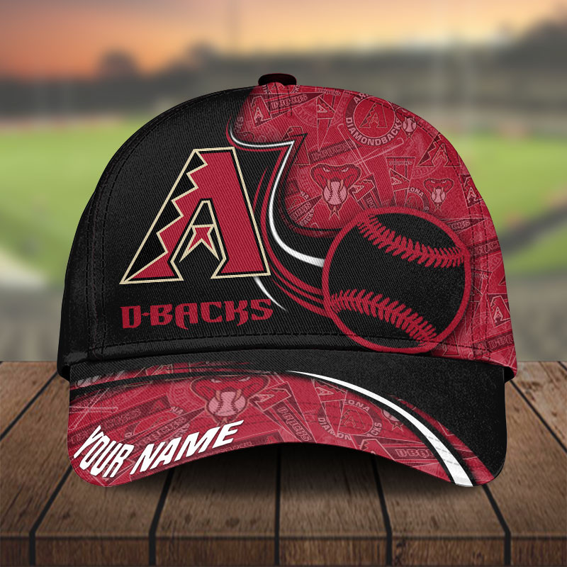 Adeenyc Arizona Diamondbacks Personalized Hats Baseball Caps Classic Caps for men, women