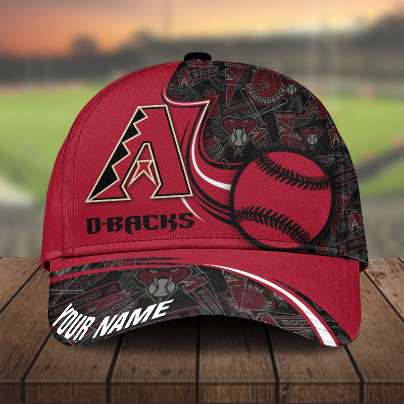 Adeenyc Arizona Diamondbacks Personalized Hats Baseball Caps Classic Caps for men, women