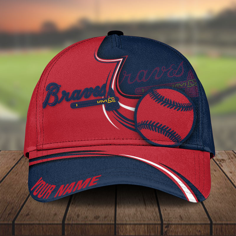 Adeenyc Atlanta Braves Personalized Hats Baseball Caps Classic Caps for men, women