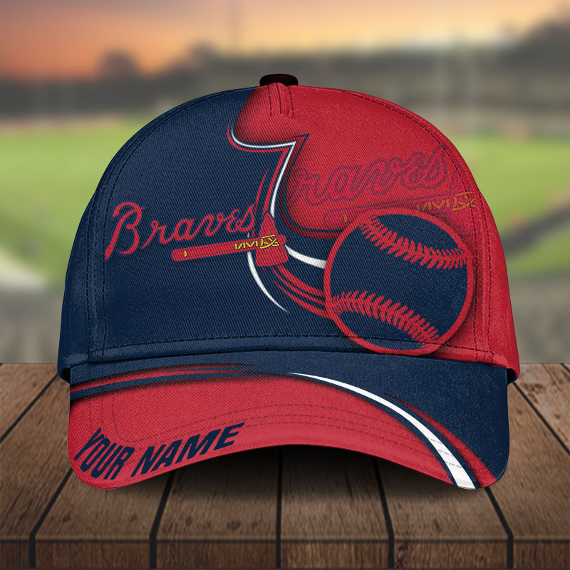 Adeenyc Atlanta Braves Personalized Hats Baseball Caps Classic Caps for men, women