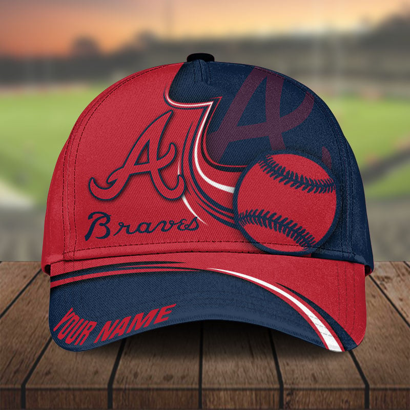 Adeenyc Atlanta Braves Personalized Hats Baseball Caps Classic Caps for men, women