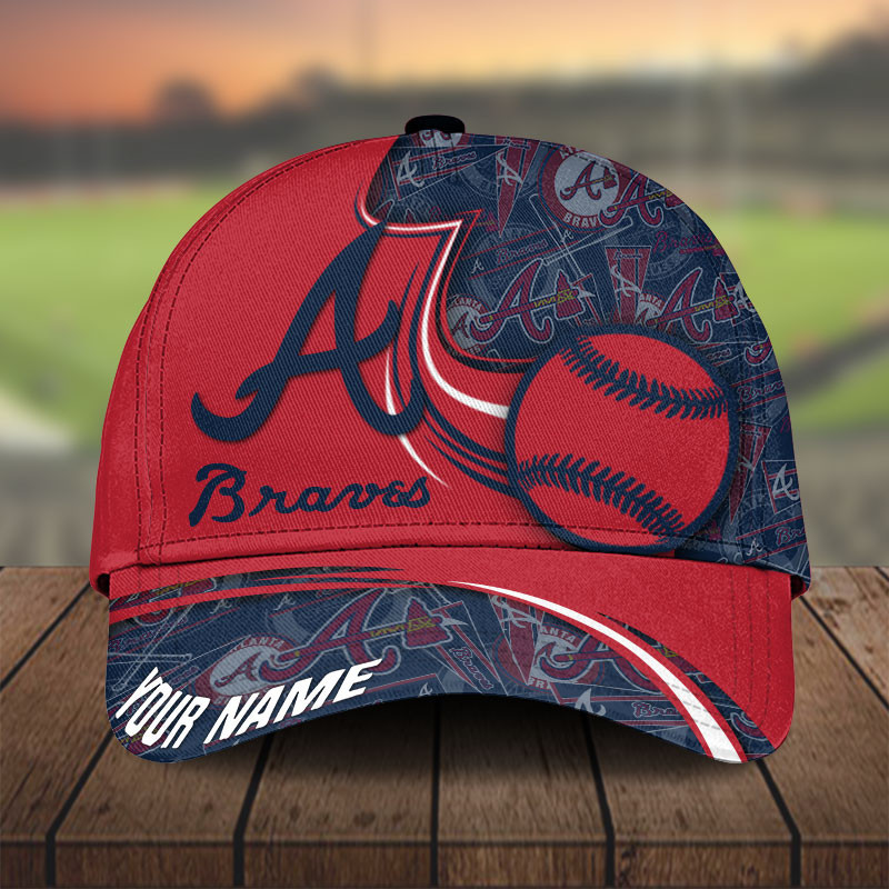 Adeenyc Atlanta Braves Personalized Hats Baseball Caps Classic Caps for men, women