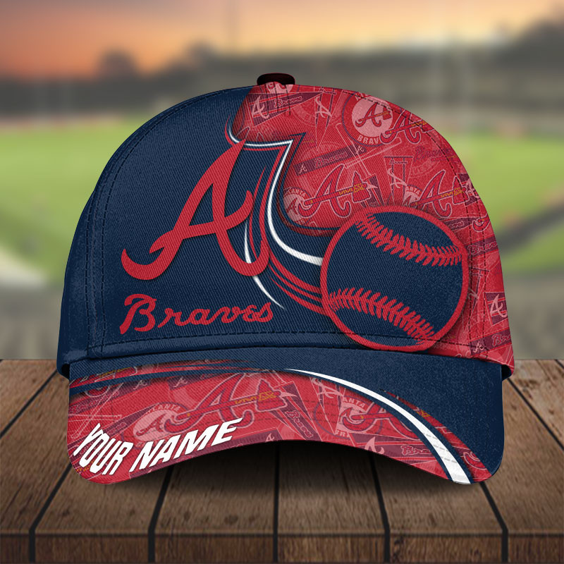 Adeenyc Atlanta Braves Personalized Hats Baseball Caps Classic Caps for men, women