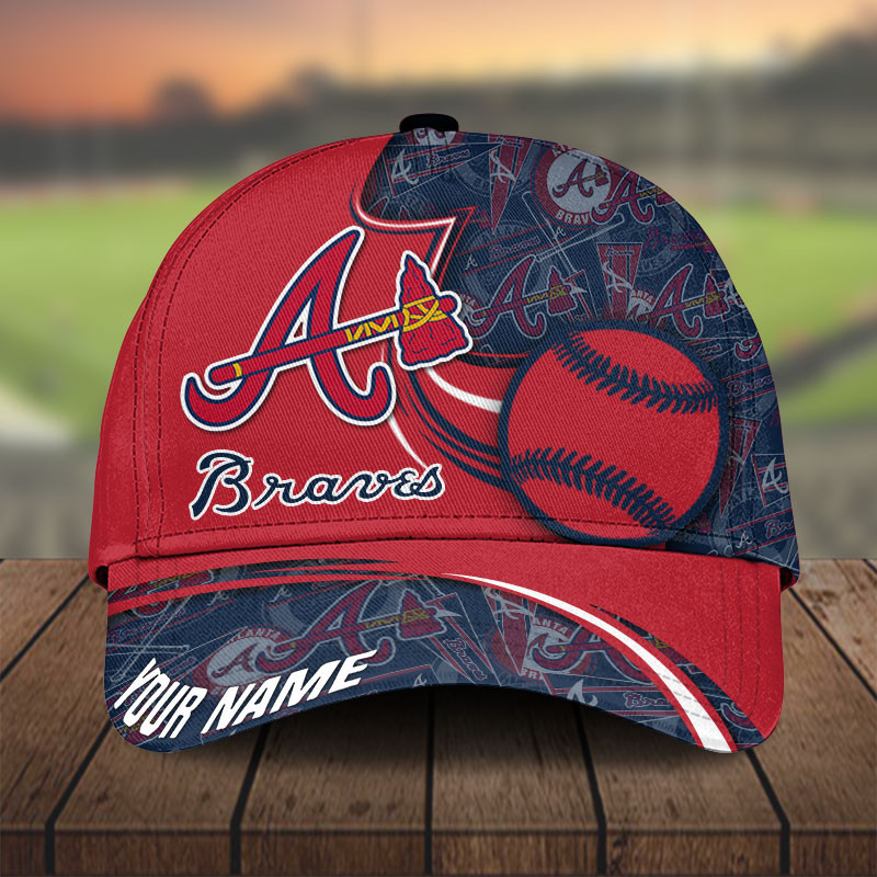 Adeenyc Atlanta Braves Personalized Hats Baseball Caps Classic Caps for men, women