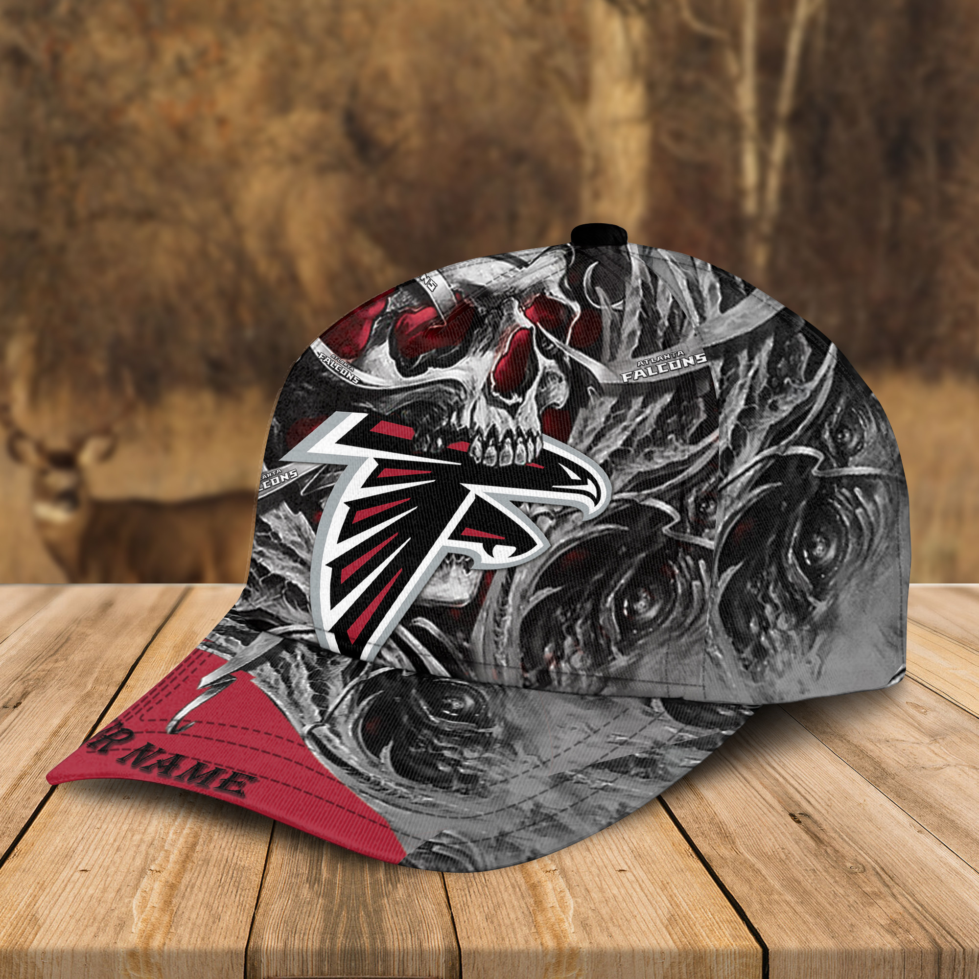 Adeenyc Atlanta Falcons NFL 3D Classic Cap Personalized Gift For Fans