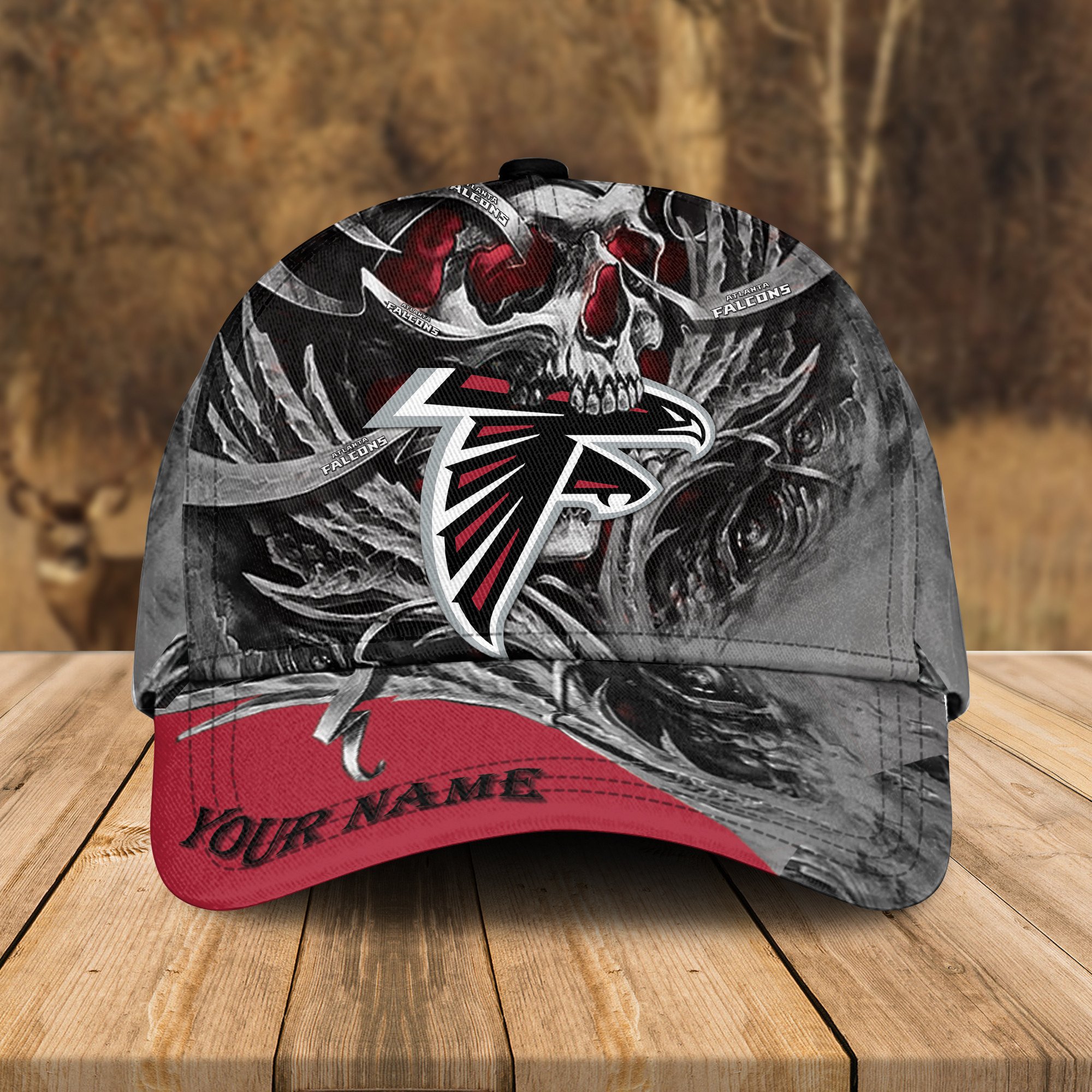 Adeenyc Atlanta Falcons NFL 3D Classic Cap Personalized Gift For Fans