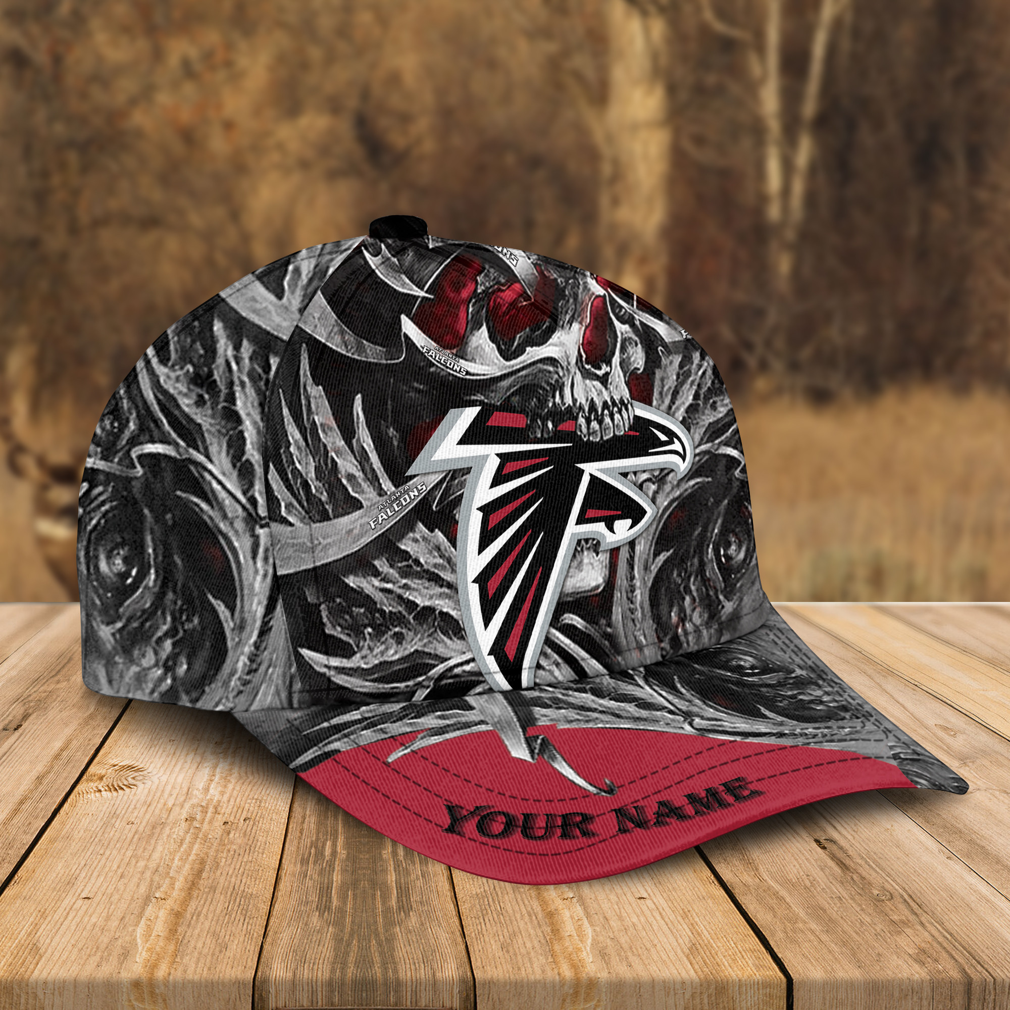 Adeenyc Atlanta Falcons NFL 3D Classic Cap Personalized Gift For Fans