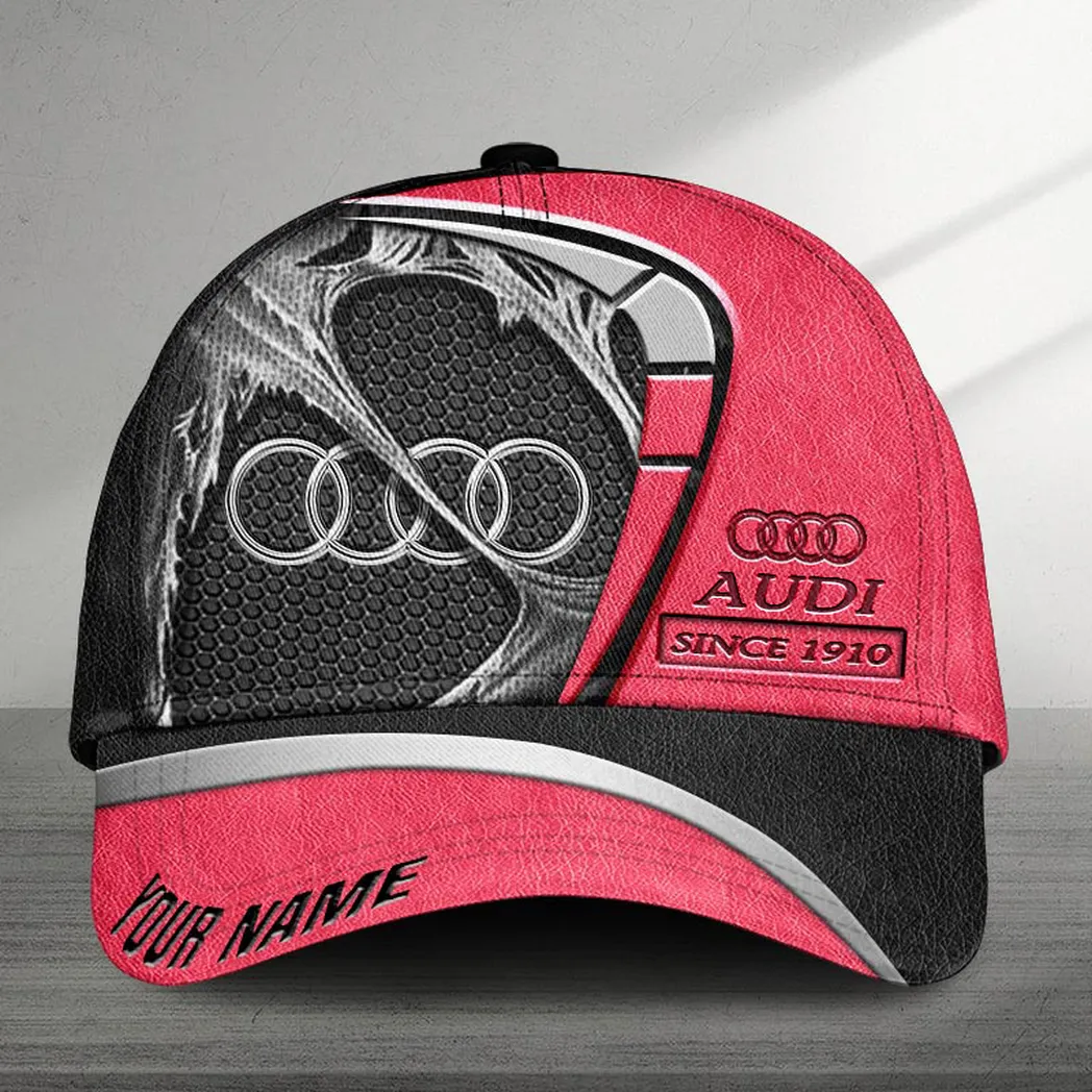 Adeenyc Audi Baseball Cap, Customized Name Hat 3d Baseball Cap Classic Hat 